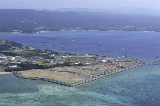 일본 남부 오키나와현은 대만과 가깝고 미군 주둔시설이 있다. 유사시 전화에 휘말릴 가능성이 높은 지역이다. AP=연합뉴스