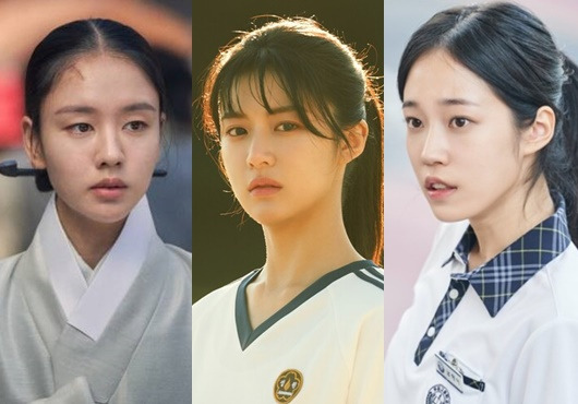 왼쪽부터 안은진·고윤정·노윤서 /사진=MBC, 디즈니+, tvN