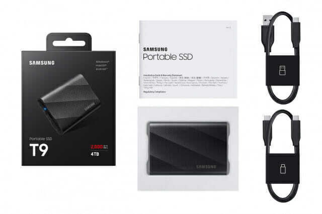 삼성전자, 초고속 포터블 SSD 'T9'(사진=삼성전자)