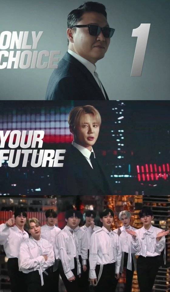 28일(현지시간) 프랑스 파리 외곽 이시레몰리노 팔레 데 콩그레 회의장에서 진행된 2030 엑스포 개최지 선정 투표에서 한국 측 프레젠테이션(PT) 영상이 상영됐다. PT 영상 일부. 사진 SBS 캡처