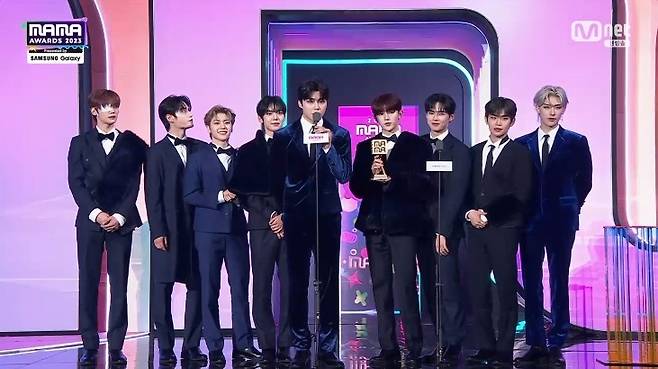 사진=Mnet ‘2023 MAMA AWARDS’ 생중계 캡처ㄹ