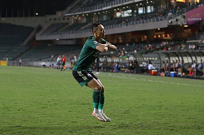 ▲ 전북 현대가 키치(홍콩)과 아시아 축구연맹 챔피언스리그 조별리그 5차전을 치렀다. 문선민은 선제골을 넣었다. ⓒ전북 현대