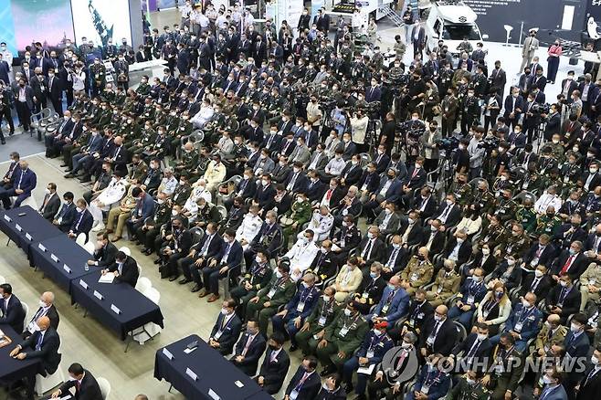 역대 최대규모 방위산업전 [연합뉴스 자료사진]