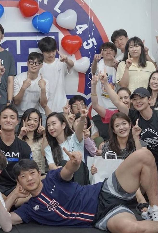 장준호씨(앞). 제공 | 본인