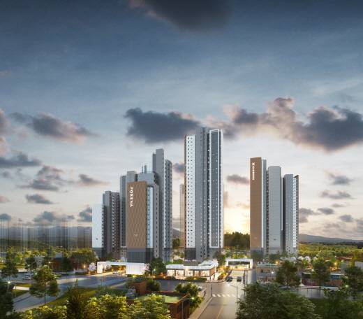 도마 포레나해모로 투시도 /사진=한화 건설부문