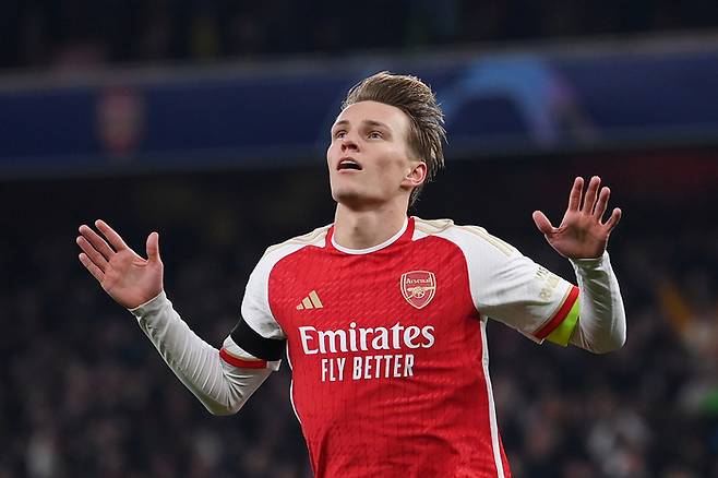 마르틴 외데고르. Getty Images