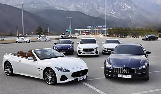 마세라티 차량 [사진촬영=최기성 매경닷컴 기자]