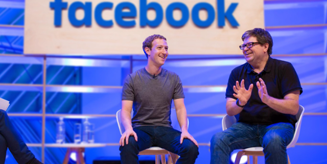 마크 저커버그 메타 최고경영자(왼쪽)와 얀 르쿤 메타 수석 인공지능(AI) 과학자. 뉴욕대 교수인 르쿤은 2013년 메타의 AI 연구소 '페어' 설립에 참여하면서 메타에 합류했다. 메타 영상 캡처