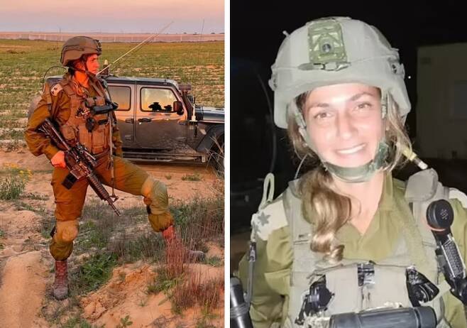 팔레스타인 무장정파 하마스의 공격을 받은 이스라엘 남부 전선에서 여군으로만 구성된 부대를 이끌고 있는 벤예후다 중령