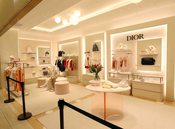 A Baby Dior store in Shinsegae Department Store's Gangnam branch in southern Seoul [SHINSEGAE DEPARTMENT STORE]