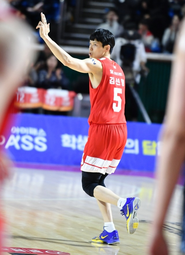 정관장전에서 맹활약을 펼친 김선형. 사진=KBL 제공