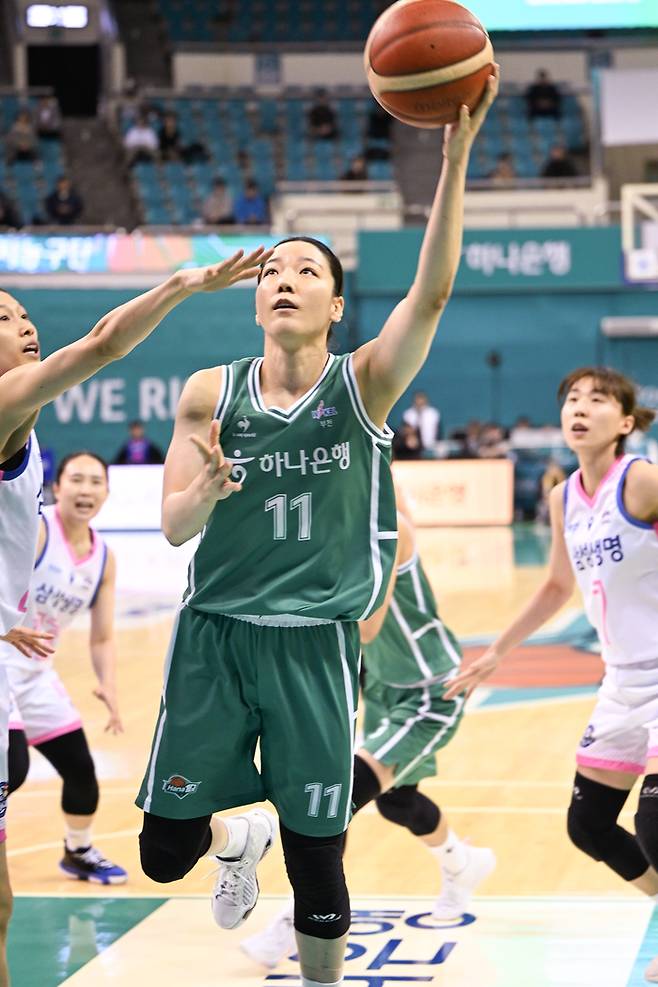 부천 하나원큐 양인영.  WKBL 제공