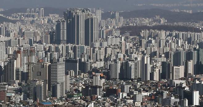 서울 남산에서 바라본 서울 아파트단지. 2023.12.1./뉴스1 ⓒ News1 박세연 기자 /사진=뉴스1