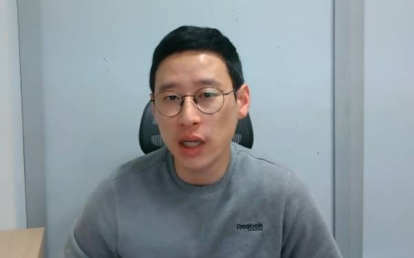 지난달 26일 외주업체에 강경 대응을 예고하는 김창섭 넥슨 메이플스토리 총괄 디렉터. 유튜브 갈무리