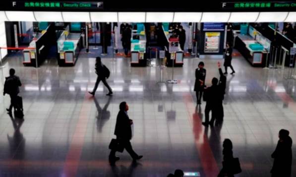 지난 1월 10일 도쿄 하네다 국제공항의 모습.