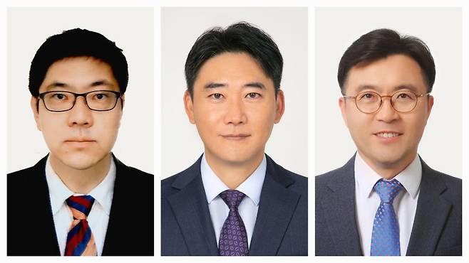 호텔신라 김용균, 김태훈, 서일호 상무(왼쪽부터). 사진=뉴스1