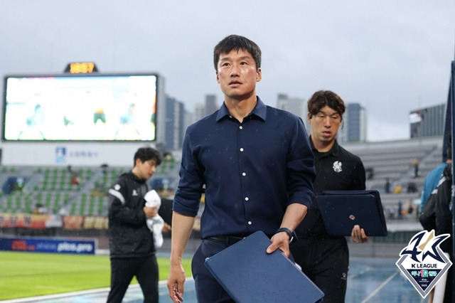 이정효 감독. /사진=한국프로축구연맹 제공