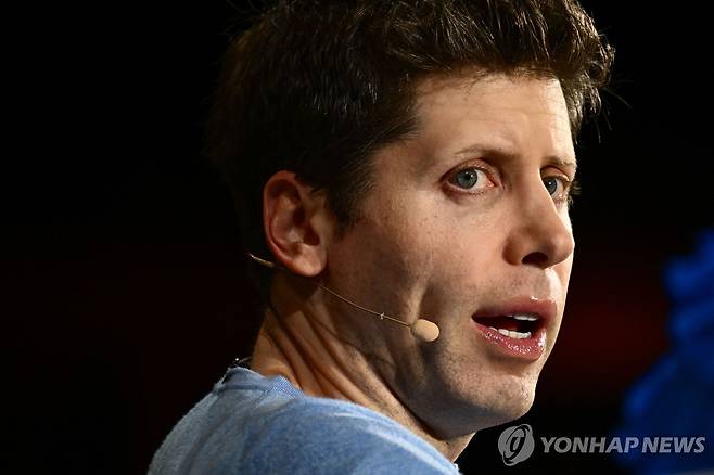 샘 올트먼 오픈AI CEO [AFP 연합뉴스 자료사진. 재판매 및 DB 금지]