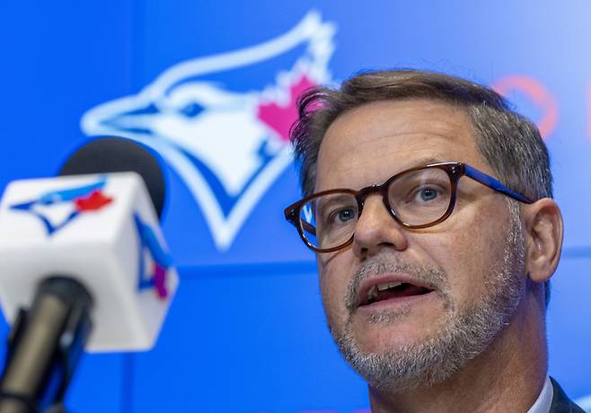 토론토 블루제이스 로스 앳킨스 단장. AP연합뉴스