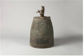 부산시 지정유형문화재로 등록된 부산박물관 소장 ‘상주 안수사명 동종’. 부산시 제공