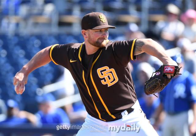 샌디에이고 파드리스 시절 커비 예이츠./게티이미지코리아