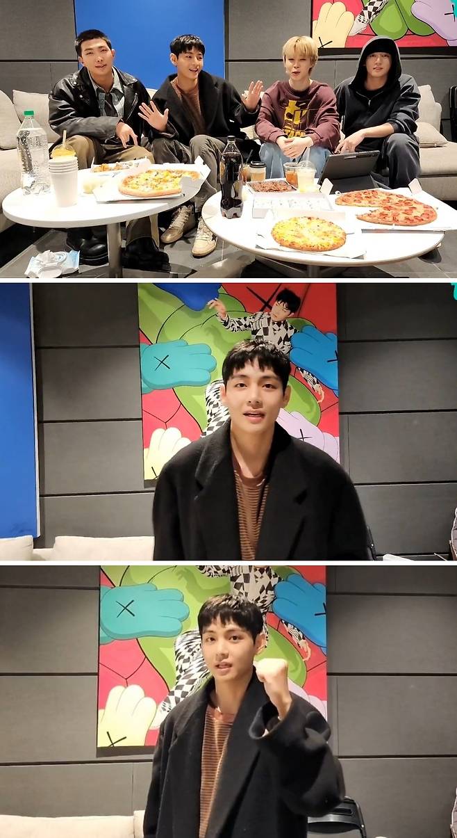 "진짜 설레요" 방탄소년단 뷔, 짧게 자른 머리 입대 소감