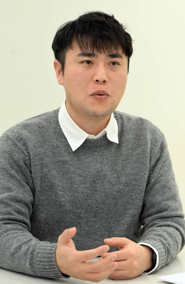 박재병 케어닥 대표가 11월 20일 서울 강남구에서 서울경제신문과 인터뷰하고 있다. 이호재 기자