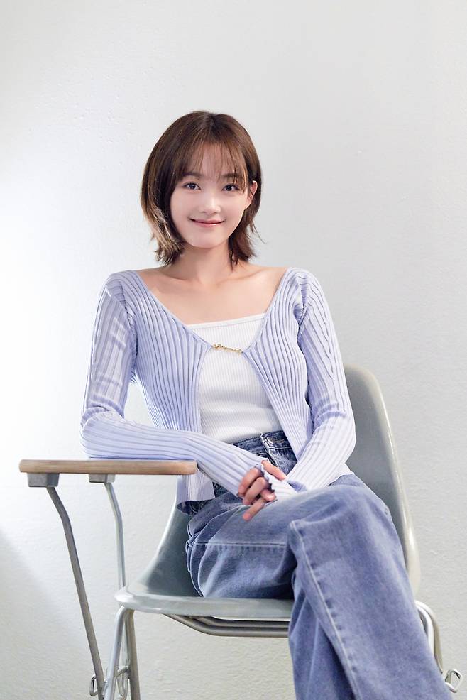 JTBC 드라마 ‘힘쎈여자 강남순’에서 강남순 역을 연기한 배우 이유미. 사진 바로엔터테인먼트