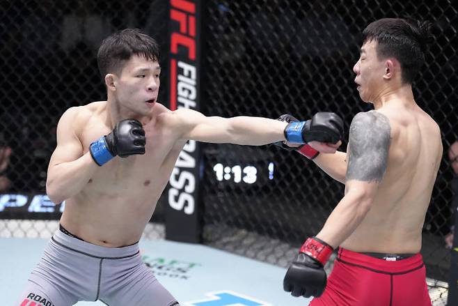 박현성(왼쪽)이 UFC 데뷔전을 치른다. 사진=UFC