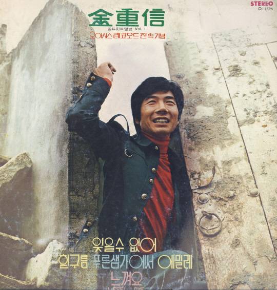 작곡가 겸 가수 김중신. 박성서 대중음악평론가 제공