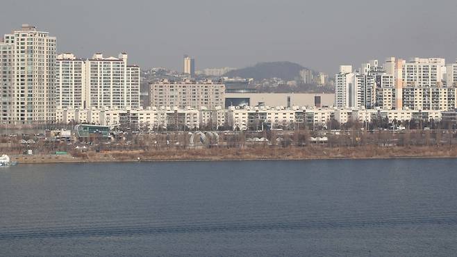 서울 시내 아파트 모습 전경. [매경DB]