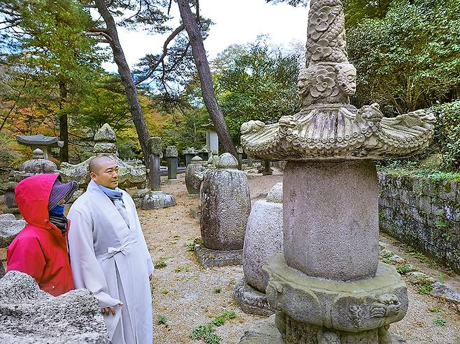 서산대사 부도[사진/백승렬 기자]