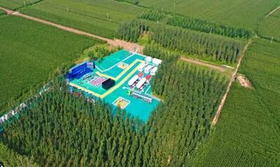 Mega-tonne Qilu-Shengli CCUS project started to operate in  2022, a milestone for China's CCUS industry phasing in mature commercial operation (PRNewsfoto/SINOPEC)