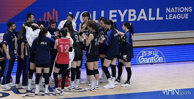 한국 여자배구 대표팀ⓒMHN스포츠 이지숙 기자