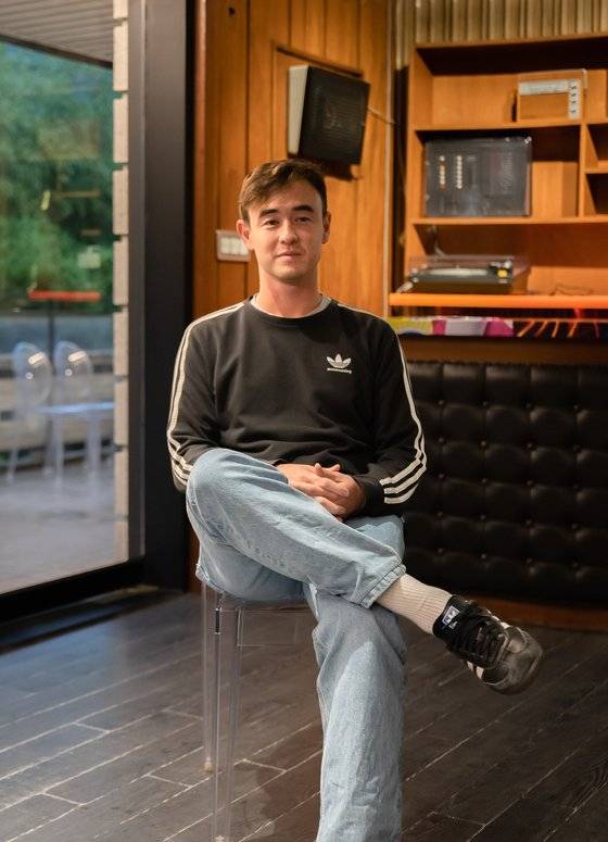 지난달 9일 서울 대림미술관 옆 임시 사무실에서 가브리엘 웨일리를 만났다. 사진 대림미술관