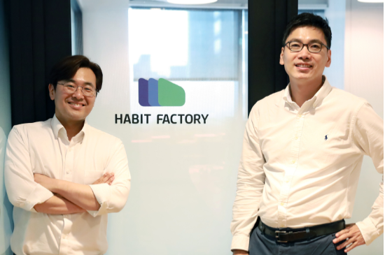 이동익(우), 정윤호(좌) 해빗팩토리 공동대표(해빗팩토리 제공).
