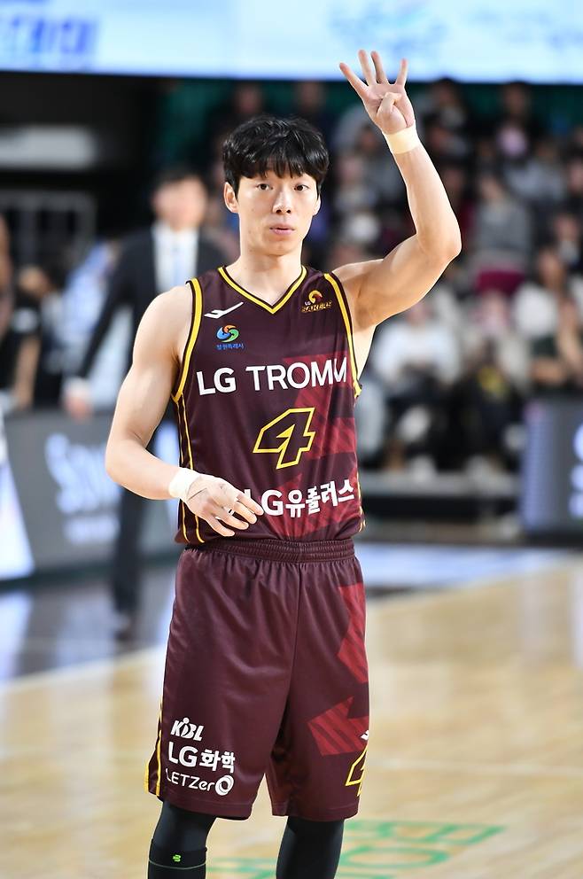 LG의 야전사령관 이재도. 사진 | KBL