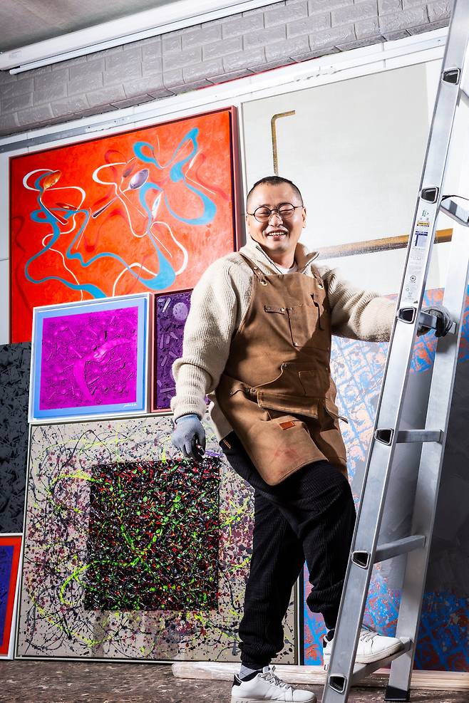 오성철 화가는 "원래 꿈이 없었다"고 했다. 북한에선 화가도 예술도 존재하기 않기 때문. 무역 차 중국에 나온 뒤에야 예술, 화가라는 게 가능하다는 걸 조금 알게 됐다./김종연 영상미디어 기자