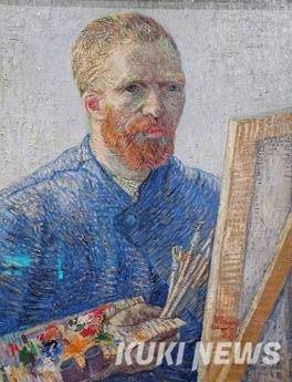 빈센트 반 고흐, 화가로서의 자화상, 1887~8, 캔버스에 유채