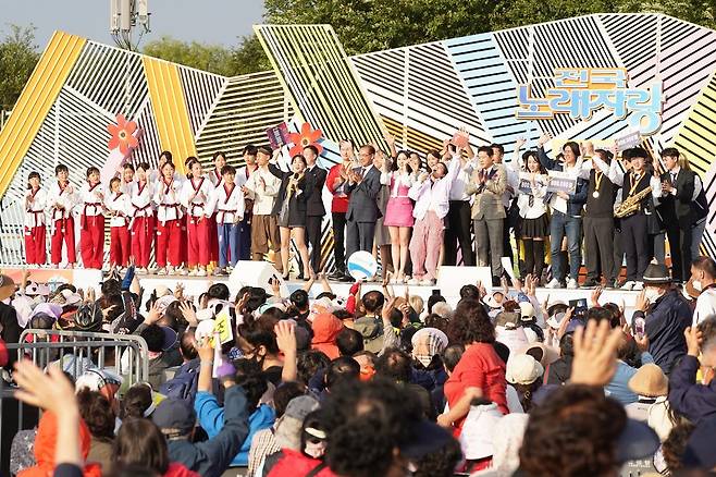 전국노래자랑 부산 사상구편이 개최된 모습. 사진제공ㅣ부산 사상구