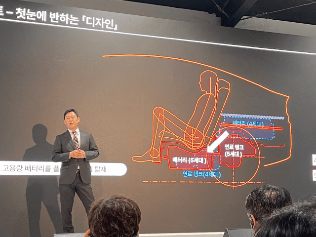 발표하는 오야 사토키 도요타 부수석 엔지니어 (사진=지디넷코리아)