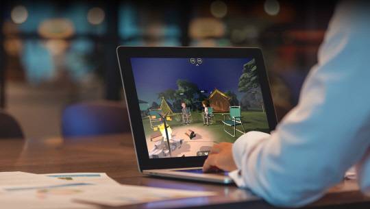 야타브엔터의 '메타포레스트' 서비스 화면. 야타브엔터 제공