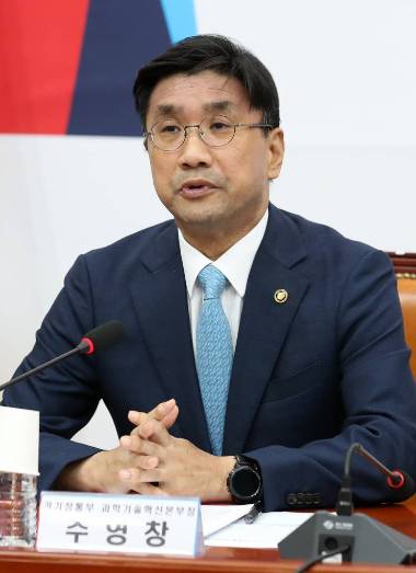 주영창 과학기술정보통신부 과학기술혁신본부장이 14일 7일 '제16회 미래인재특별위원회'(특위)를 개최하고 이공계 인력 국내외 유출입 조사 개선방안을 논의했다. 사진은 지난 8월 7일 서울 여의도 국회에서 열린 국민의힘 과학기술특별위원회 제1차 회의에서 발언하는 모습. / 사진=뉴시스