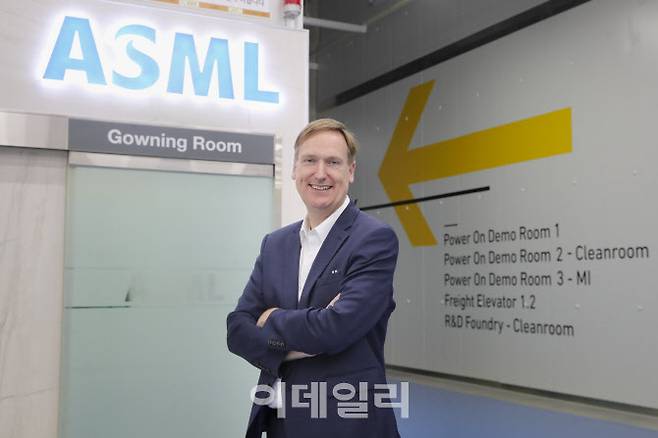 리처드 래머스 ASML 한국·일본 고객지원 필드운영 총괄 부사장. [사진=이영훈 기자]