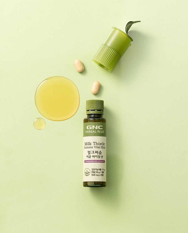 ‘GNC 밀크씨슬 이뮨 바이탈 샷’ [동원F&B]제공
