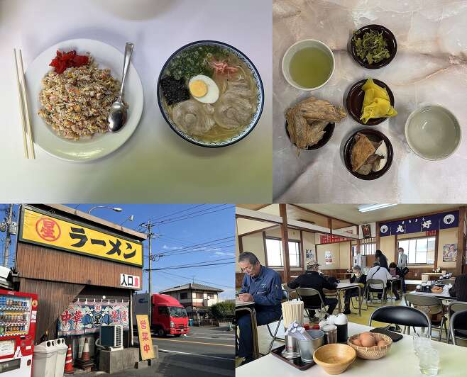 후쿠오카 구루메 '마루요시'. 식당계 라멘집을 대표하는 곳으로, 라멘 외에도 다양한 음식을 먹을 수 있다. 볶음밥도 유명하다. /박정배 음식작가