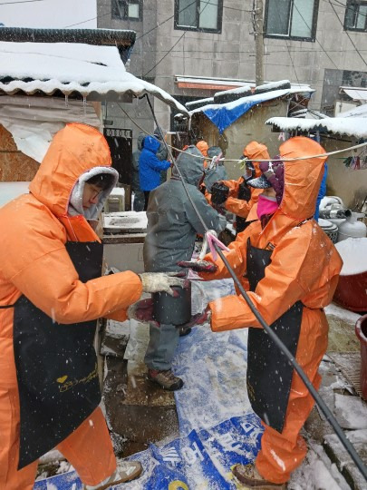 서산교육지원청 서산교육행정 나눔회 '연탄봉사'