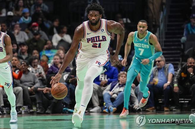 조엘 엠비드 [USA TODAY Sports=연합뉴스]