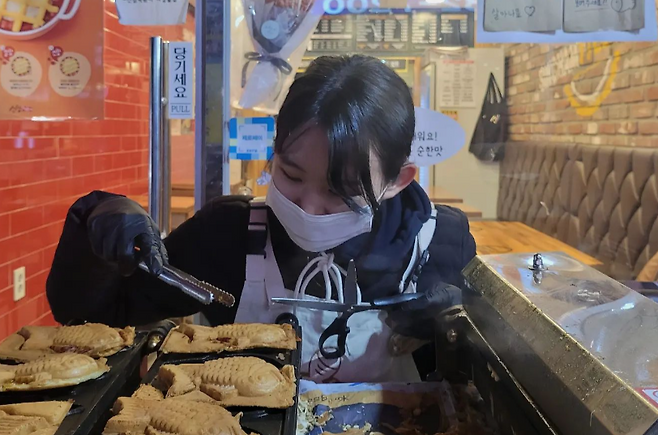 붕마카세가 천직인 것 같다는 사장 최정윤 씨. 본인 제공