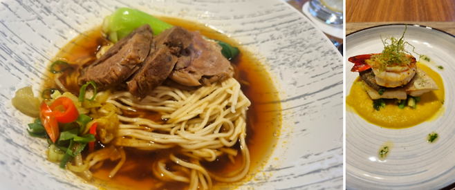 페어필드 바이 메리어트 타이중 내부 식당 메뉴 / 사진=김혜성 여행+ 기자